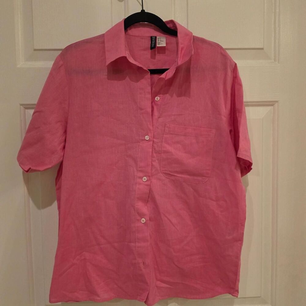 H&M Women's Pink Shirt